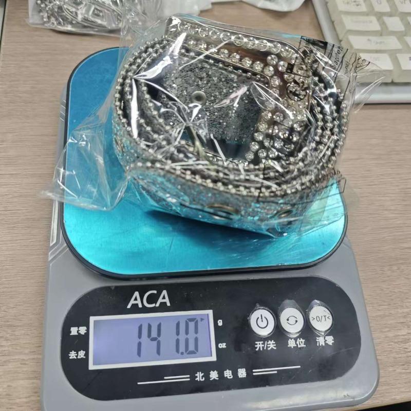 Уникальный широкий пояс Mei со стразами в стиле y2k - модный и универсальный кожаный ремень