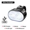 USB Type-C Rechargeable LED Front  Rear Bike Light  Headlight Cycling Taillight Bicycle Lantern Lamp