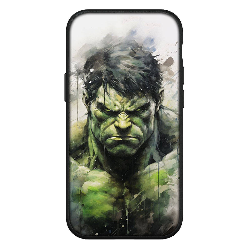 Чехол для iPhone 16 15 Xiaomi Redmi Note 14 13 12 11 Pro Max X 8 9 16e Samsung Galaxy S25 S24 S23 Moto G54 G85 G75 OPPO Huawei Hulk Comics Phone Case