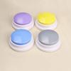 Recordable Dog Answering Button Yellow/Blue Cat Talking Button  Training Communication