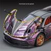 Новый 1:32 Pagani Supercar литой металлический сплав модель автомобиля библиотека статические звуковые и световые украшения подарок на день рождения для парня