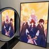 1 шт. Нордический Аниме Постер Kingdom Hearts Самоклеящийся Арт Водонепроницаемая Бумажная Наклейка Декор Стены Кофейни Бара Комнаты