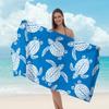 Custom Printed Microfiber Beach Towel Quick Dry Absorbent Swim Pool Outdoor Travel Gym
