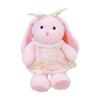Satedudu Aiji Rabbit Doll Small Fresh Plush Toy Floral Skirt Cute Rabbit Doll Comfort Gift
