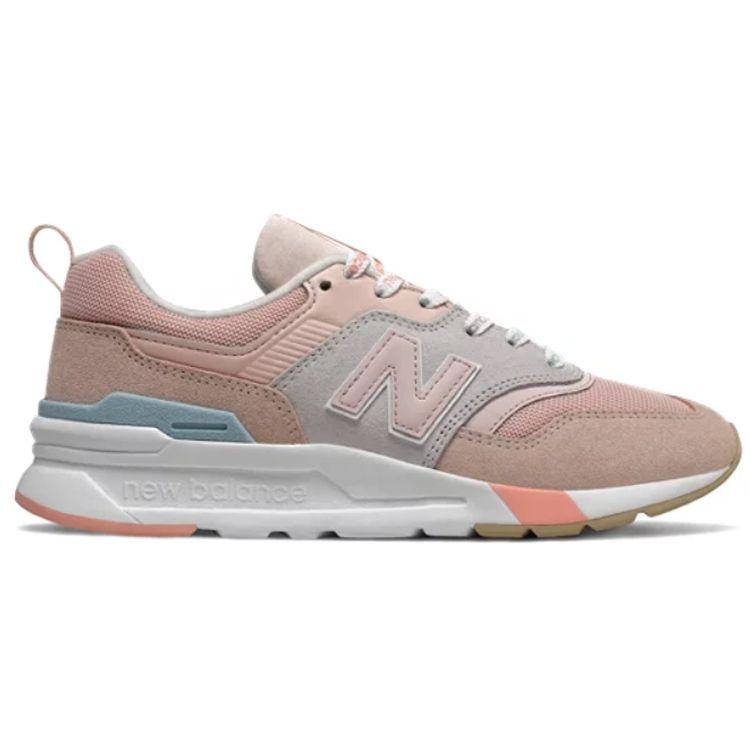 New Balance 997H Женские Розовые Синтетическая Кожа Ретро Низкие Повседневные Кроссовки CW997HKC