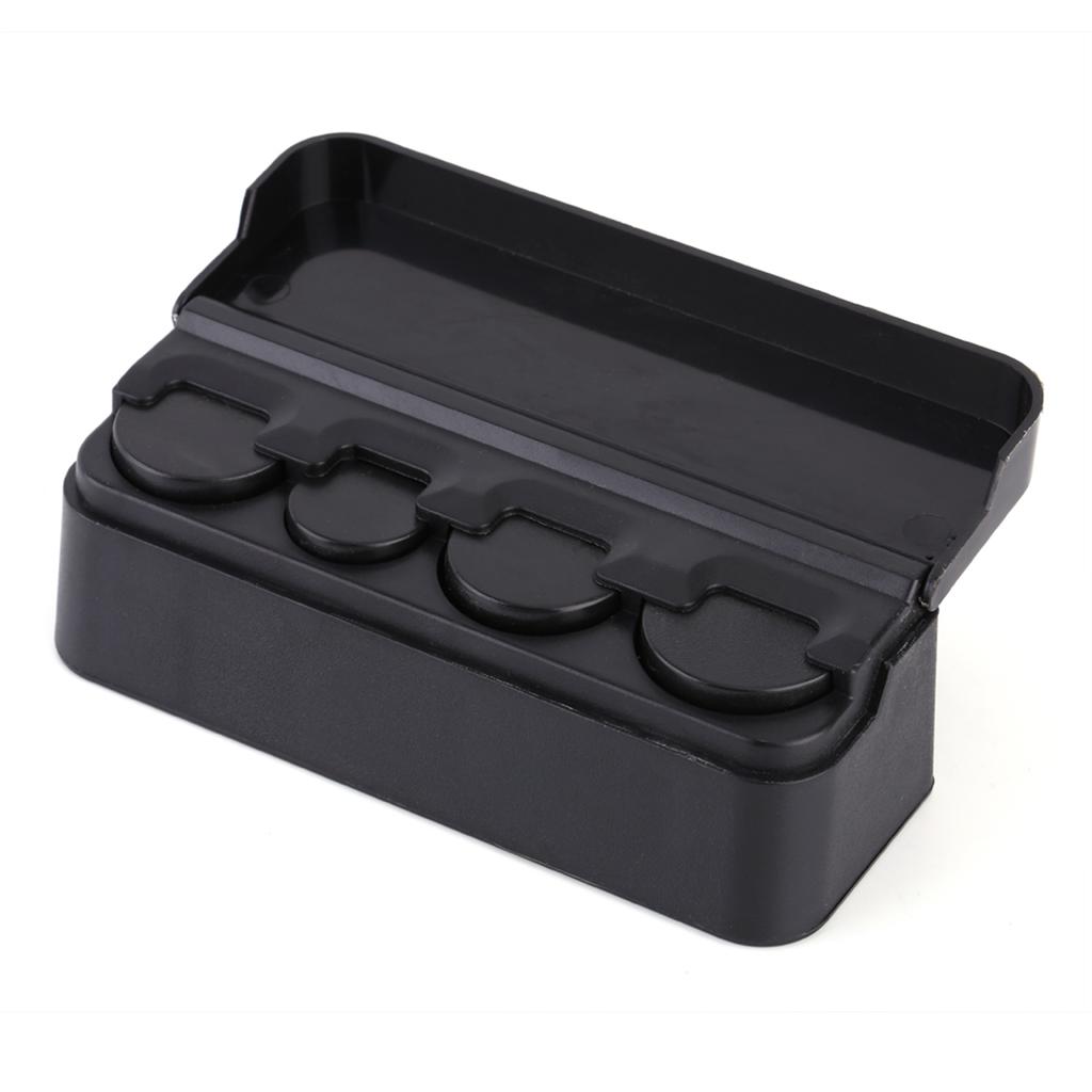 Car Coin Holder Auto Coin Organizer Auto Car Portable Plastic Car Storage Box Case Container Organizer Storage Bag