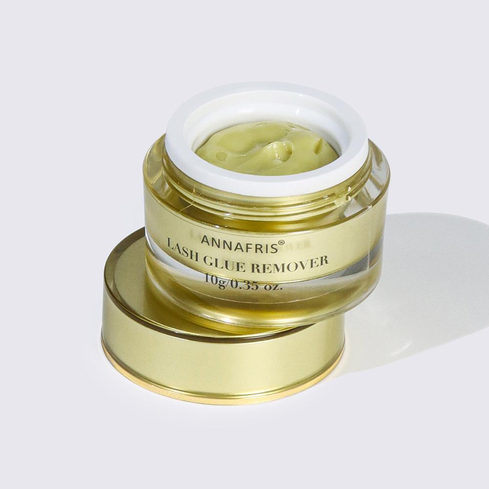 ANNAFRIS 10g Eyelash Glue Remover Quick Cleaning Lash Lash Cream Professional Eyelash Extension Glue Remover Cream