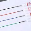 Yousheng 5Pcs Long Head Deep Hole Markers Carpenter Ink Marker Pens Quick-Drying Waterproof Colorful Carpenter Pens Marking Tools