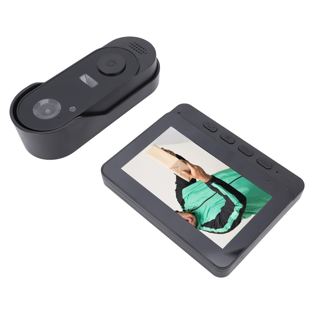 Система видеодомофона, защита от дождя, сопряжение одним касанием, противоугонный дверной звонок с сообщением 4,3 дюйма