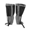 1 Pair Outdoor Waterproof Sports Climbing Hiking Legging Gaiters Shoe Boots Cover Black