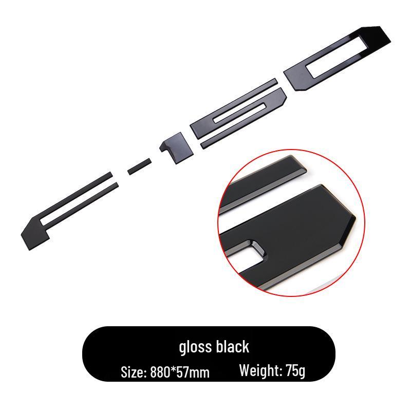 Ford Raptor F150 Rear Tailgate Logo ABS Sticker Decoration