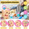 JoyGrow Pretend Play Set, Walk with Your Dog, Moving Plush Toy with Sound, Robot Dog, Pet Care Kit, Doctor Play Toy, Feeding, Educational Toy,
