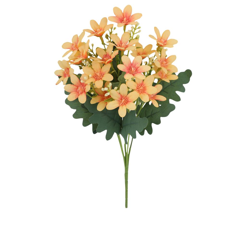 Artificial Flower Silk Hydrangea Bouquet With Stem