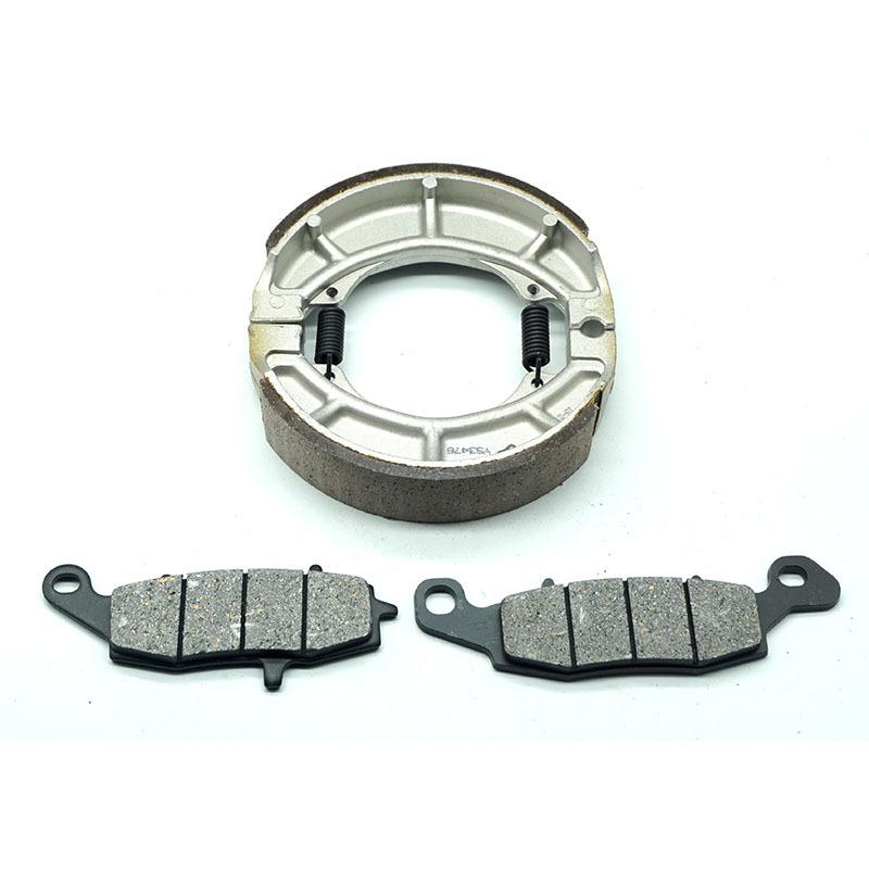 Motorcycle Front Rear Brake Pads for SUZUKI TU250G Grasstracker 2000-2016 TU250GB Bigboy TU250GBZ 2010 TU250X Volty Type II 1999