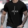 Men's Summer Casual T Shirts Relax Graphic T-shirts Oversized Short Sleeve Tops For Mens