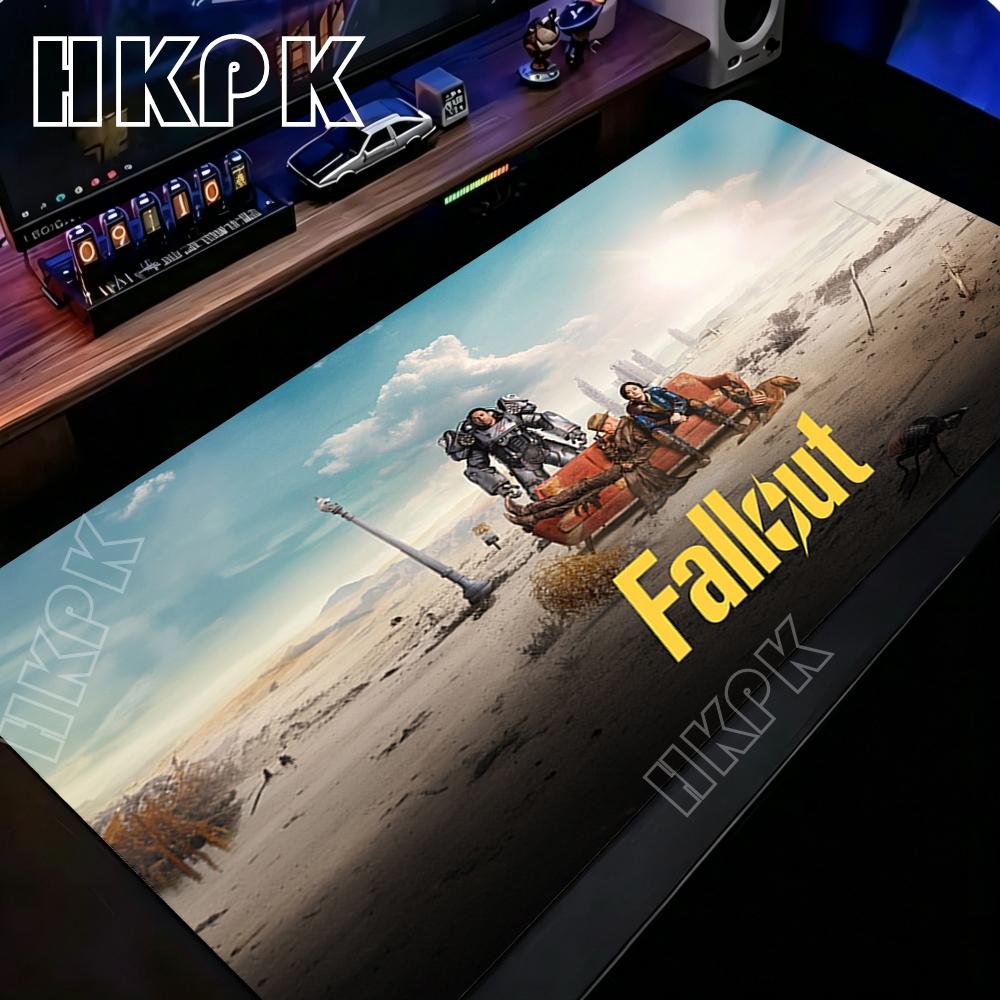 XXL Fallout 4 Gamer Large Mouse Pad Keyboard Non-slip Rubber Laptop PC Gaming Office Extended Deskmat Computer Accessories Mats