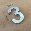 Подвеска для двери Семейный домашний адрес номер квартиры номерная табличка отель 3D цифры улица 3.5 см дверные буквы