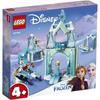 LEGO Disney Princess Anna and Elsa's Frozen Wonderland Christmas Gift 43194 Toy Blocks Present Princess Castle for Girls Ages 4 and Up