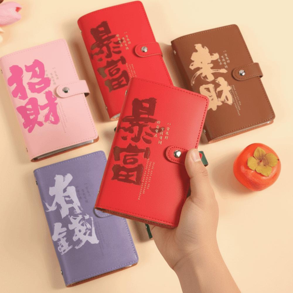 Large Capacity Binder Cash Organizer Waterproof Savings Challenge Binder  Cash Storage