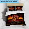 3PCS Halloween Horror Night 3pcs Bedding,Including 3PCS Duvet Cover And 2pcs Pillowcases Perfect for Christmas,Ideal for Bedroom, Dormitory
