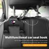 1/2 шт. Универсальные автомобильные крючки для сиденья, многофункциональный держатель для хранения телефона для BMW E70 E91 E30 G30 E53 M3 M5 X6 X4 X7 E92 E93 X1 X3 X5
