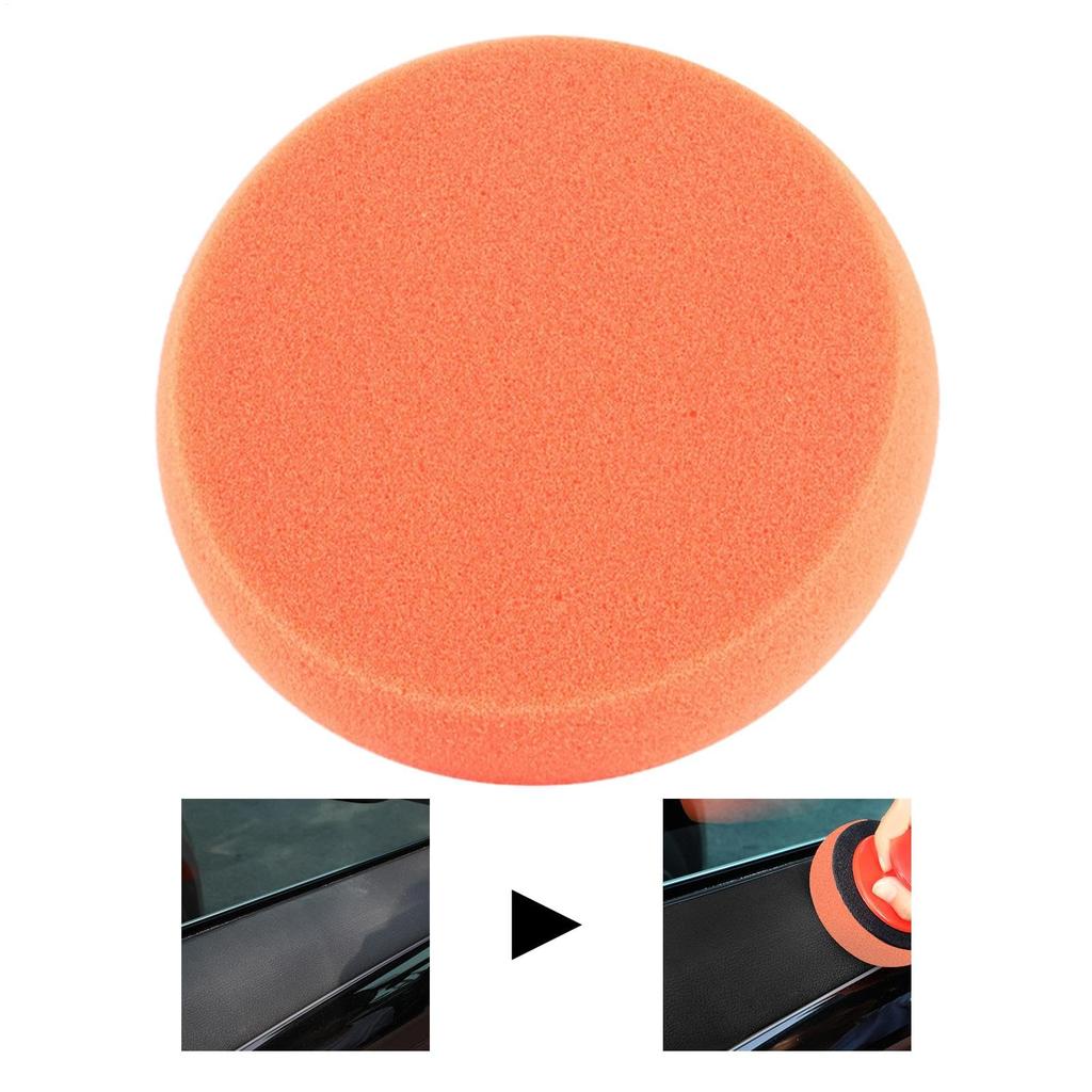 Car Sponge - Applicator with Handle, High Density Sponge Polishing Sponge, Car