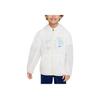 Wild Air Onion Letter Logo Pattern Printed Long Sleeve Hooded Jacket Kids Jackets White FQ1090-100