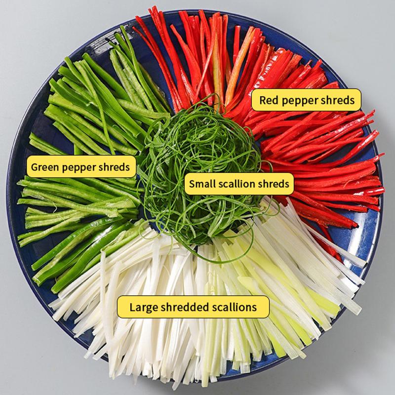 Green Onion Easy Slicer Shredder Plum Blossom Cut Green Onion Wire Drawing Superfine Vegetable Shredder Kitchens Accessories