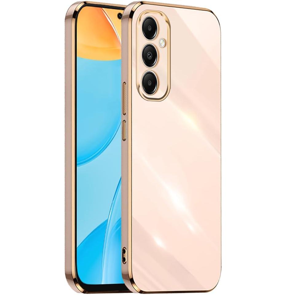 Case for Samsung Galaxy A05s, Glamour CamShield, pink