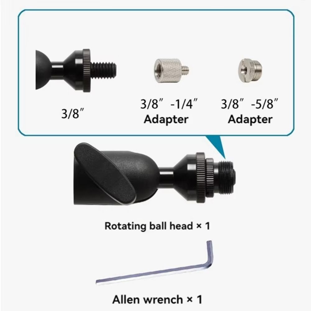 Universal Recording Microphone Holder 360° Rotating Microphone Clamp Microphone Stand  Desk Mount