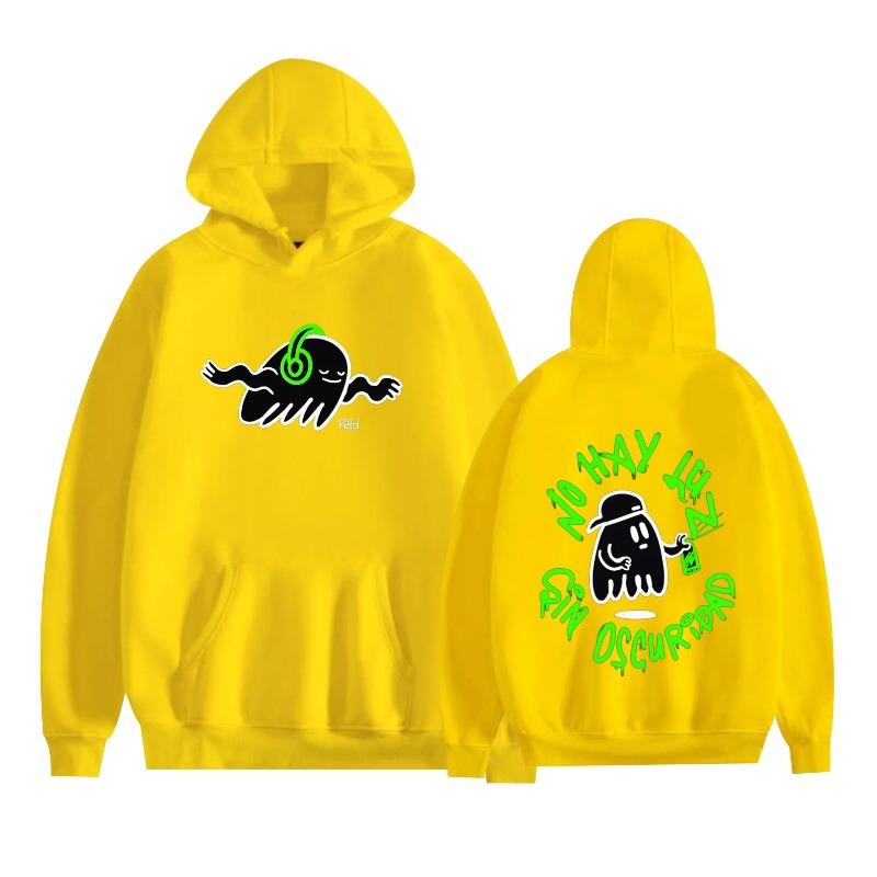 Azikbd Feie Нет Света Повседневная Осенне-Зимняя Мода Худи Мужское и Женское Спортивное Худи Одежда Оверсайз