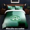 Дизайн Hibernian FC Комплект постельного белья 1 пододеяльник + 2 наволочки Мягкое дышащее домашнее постельное белье