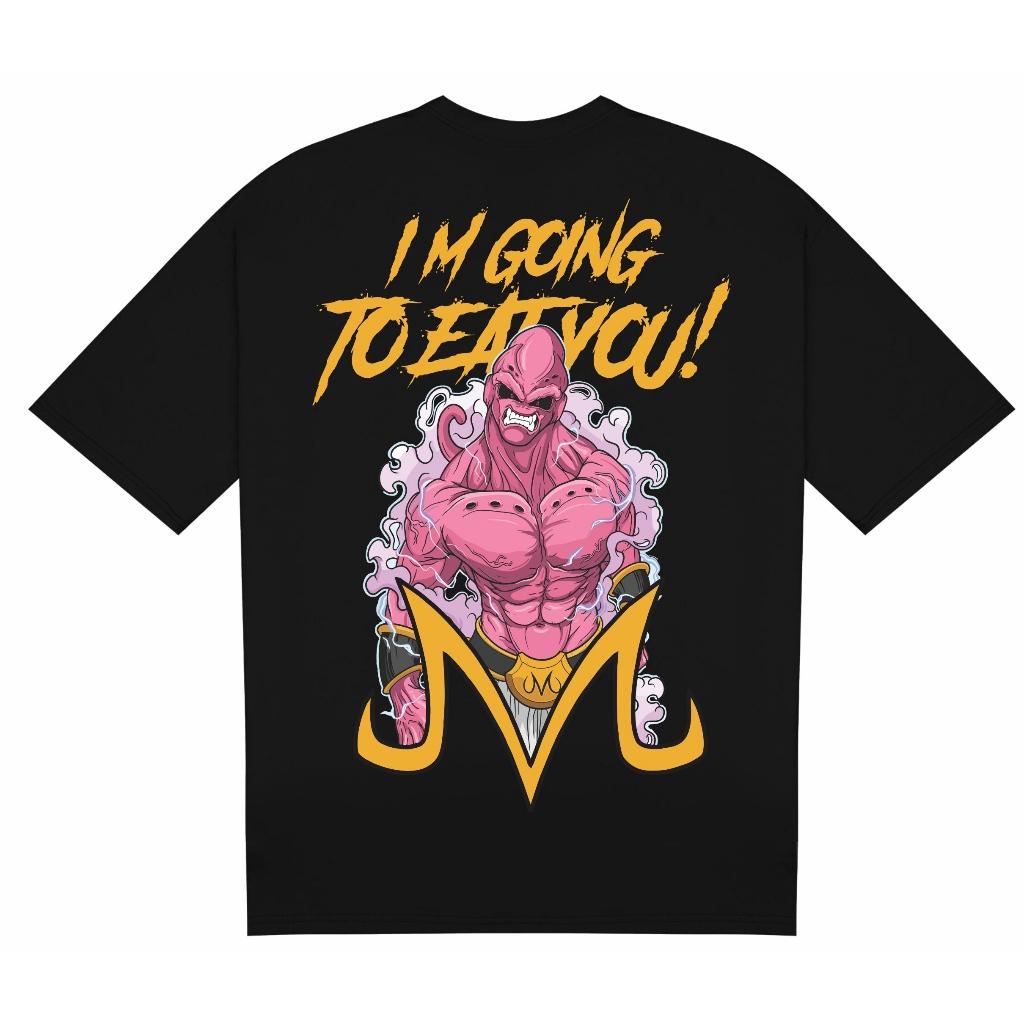 Dragon Ball Japan Anime Majin Buu Men Women Summer T-Shirt Harajuku Vintage Short Sleeve Loose Oversized Casual Comfort Y2k Top