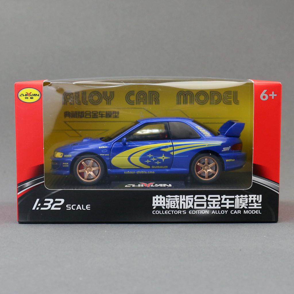 Alloy Car Subaru Model With Sound Light Features For Car Enthusiasts Gifts And