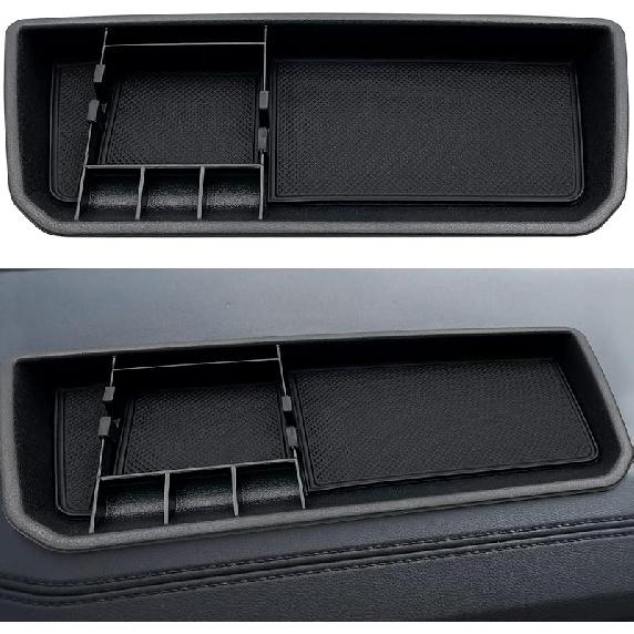JOJOMARK For VW Atlas And Cross Sport Accessories Center Console Organizer 2018 Ert ABS Armrest Box Secondary Storage (Not Fit For 2024)