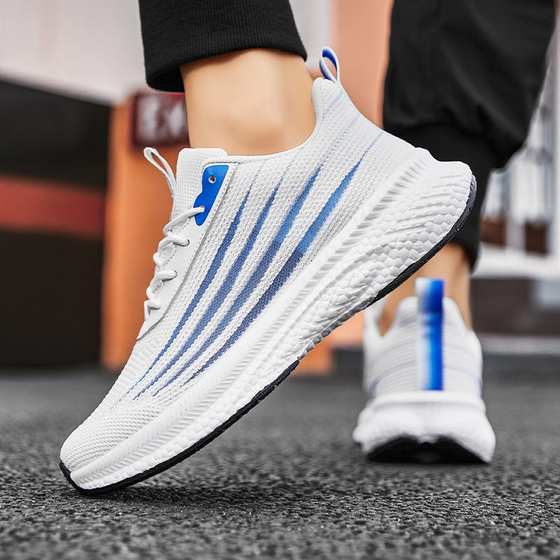 Мужская повседневная обувь, спортивные прогулочные кроссовки, мужские летние спортивные кроссовки, трендовые мужские кроссовки в уличном стиле