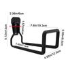 Iron Hose Hook Bracket Black Metal Hose Holder Sturdy Pipe Reel Rack  for Air Hydraulic Hose