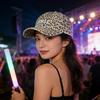 Autumn New Embroidered Baseball Cap Men's and Women's Leopard Print Fashionable Simple and Versatile Sunshade Cap