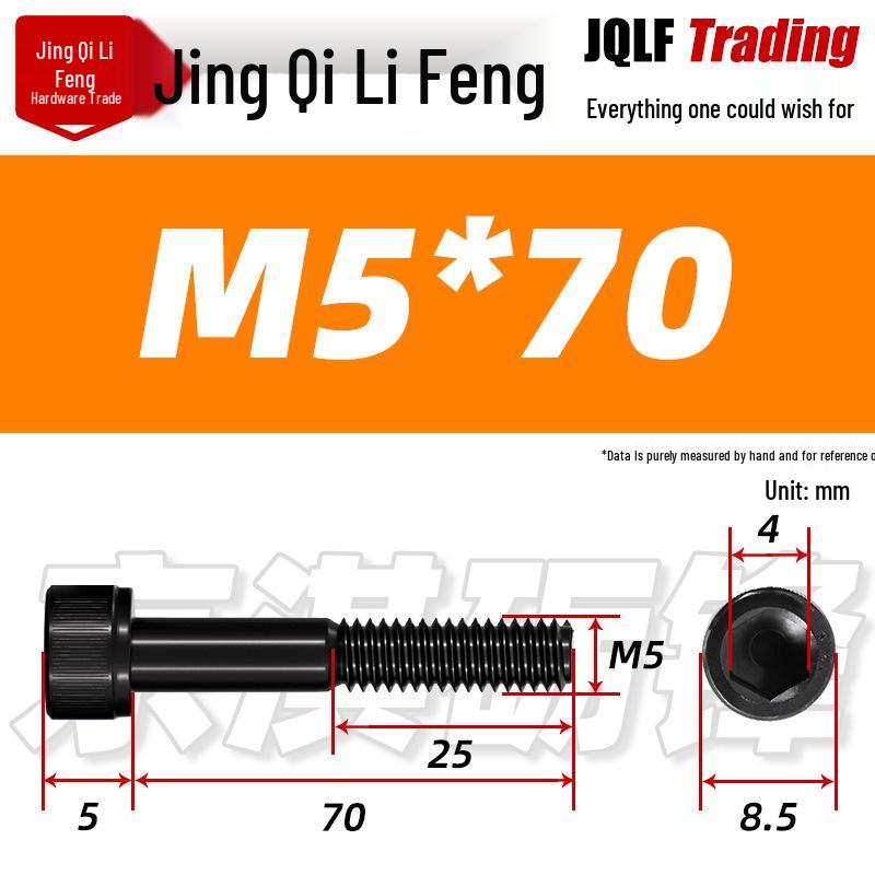 Высокопрочные накатанные шестигранные винты M4-M10 | Полурезьбовые болты класса 12.9 для DIY-модификации