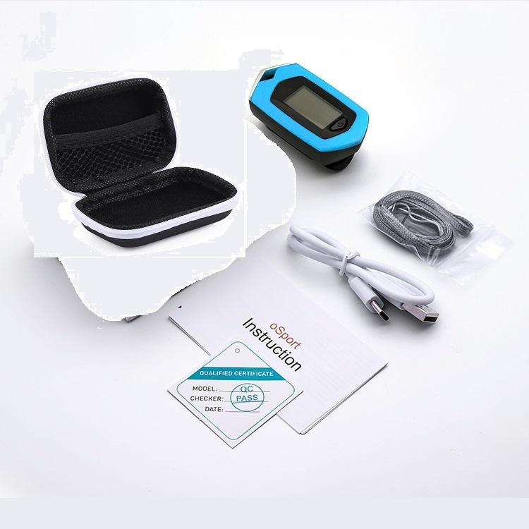Медицинский перезаряжаемый пальцевый пульсоксиметр, встроенная литиевая батарея, измеритель насыщения крови кислородом, портативный монитор сердечного ритма Spo2