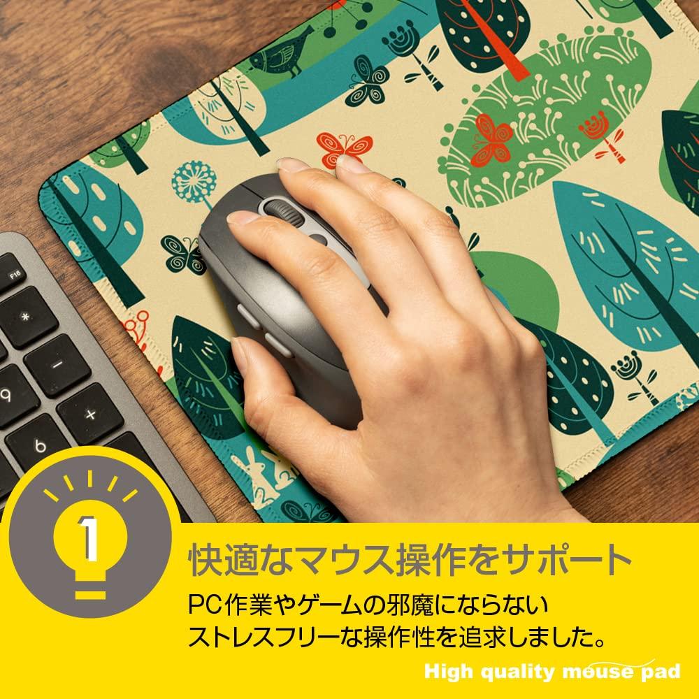 Мышь Совместимая с Оптической Мини Полная Деревянная Текстура [Pretimo] Коврик, Мышь, Моющаяся, Размер, Противоскользящая, Тонкая, Легкая, Плоская,