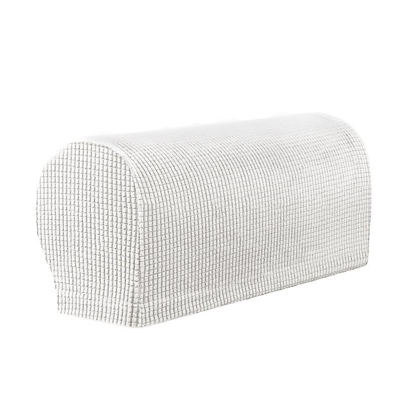 Эластичный чехол на подлокотник дивана Мербау - Утолщенный, Нескользящий, Ткань однотонной расцветки