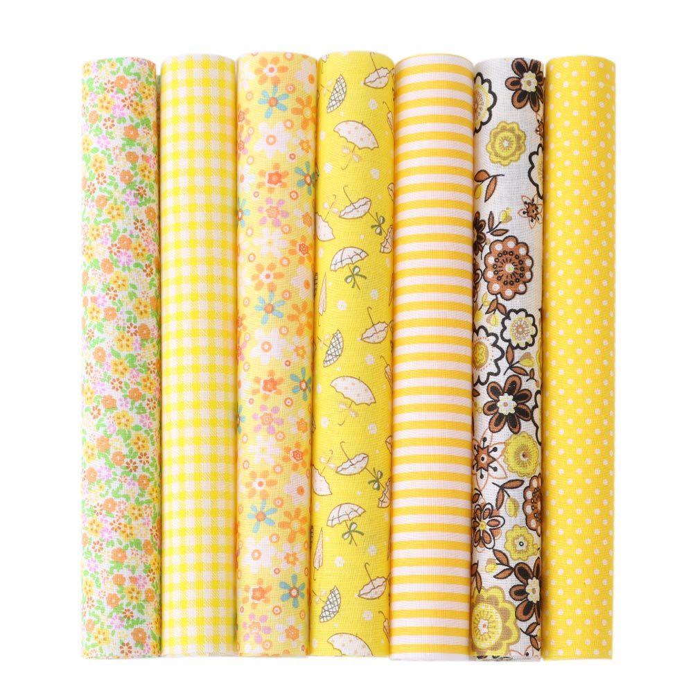 7 шт. Одежда Ручной работы Хлопковая ткань Винтажная ткань Лоскутная ткань Материал Шитье Цветочный принт