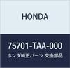 Genuine Honda Rear Part Number Emblem, 75701-TAA-000