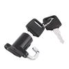 Universal Motorcycle Motorbike Bike Helmet Lock Hanging Hook with 2 Keys Set
