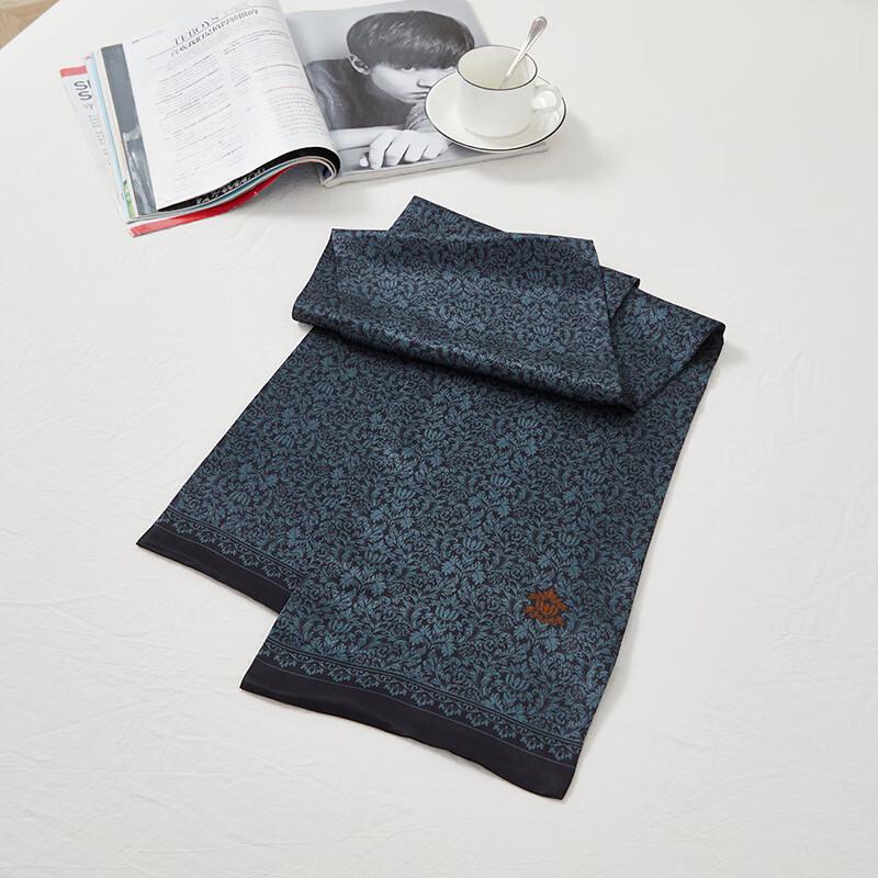 Hengyuanxiang Women's Double-Layer Mulberry Silk Scarf