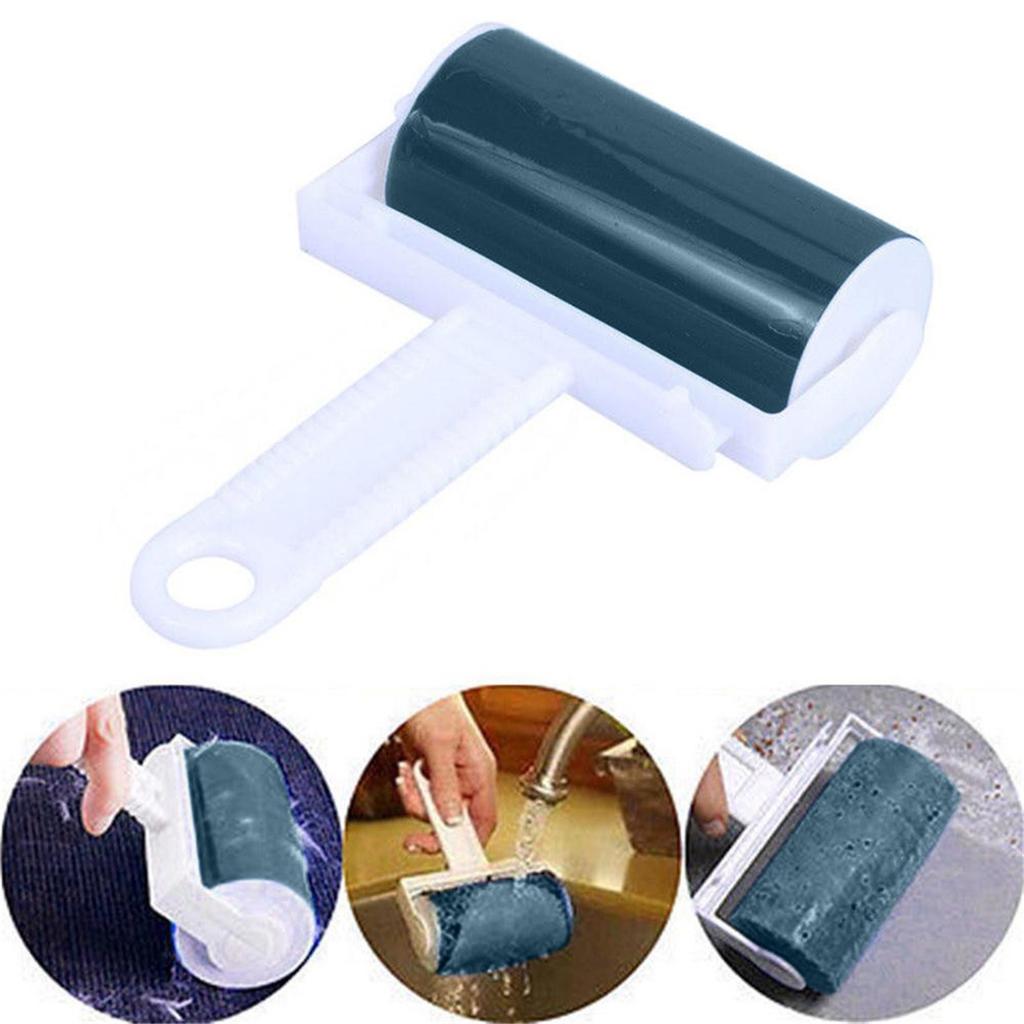 Washable Roller Cleaner Lint Sticky Pet Hair Clothes Fluff Remover