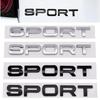 3D ABS SPORT Letters Emblem Car Rear Trunk Badge For Discovery Evoque Range L494 L320 Sport Sticker Accessories