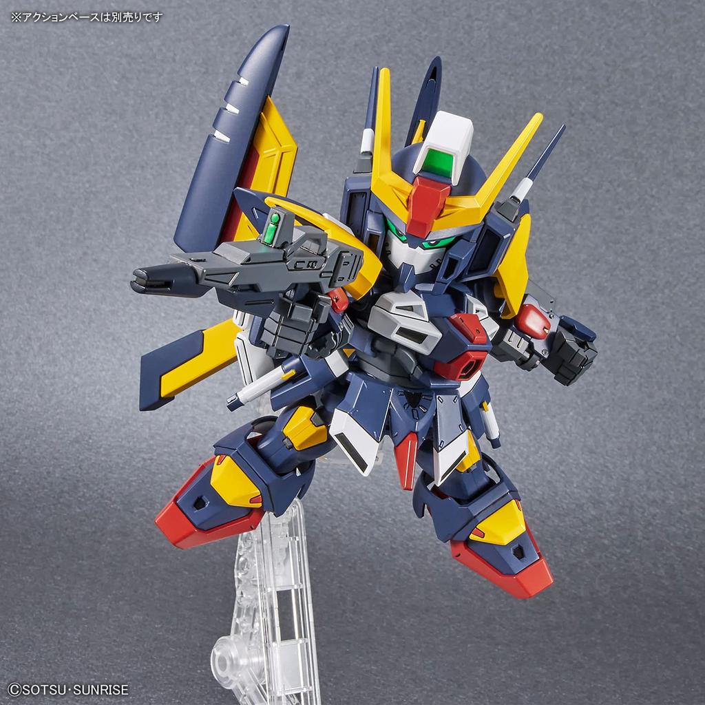 SD Gundam Cross Silhouette SD Gundam G Generation Tornado Gundam пластиковая модель Цветовая кодировка
