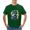 Cat Playing a Guitar - Cartoon T-shirt summer clothes hippie clothes clothing  clothing